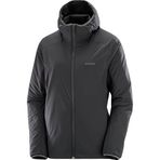 Salomon MOUNTAIN FLEX JCKT HOOD W Kadın Outdoor Ceketi Derin Siyah M