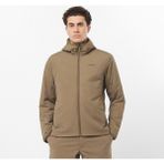 Salomon Mountain Flex Kapüşonlu Erkek Outdoor Montu - Kahve