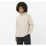 Salomon Mountain Flex Kapüşonlu Kadın Outdoor Montu - Bej - XL