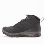 Salomon Outsnap Clima Waterproff Womens Outdoor Shoes Black Su Geçirmez Nefes Alan Kadın Bot Siyah