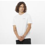 Salomon PARIS Erkek Tişört White LC2363900 - Beyaz