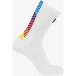 Salomon Pulse Race Flag Crew Unisex Çorap Beyaz 39-41 İnce Konforlu Naylon Tasarım - 39 - 41