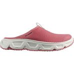 Salomon Reelax Slide 6.0 kadın terliği, dolgulu sağlamlık, anında ve uzun süreli konfor, çok yönlü kullanım, çay gülü, 38 2/3, Tea Rose Hite Vanilla Ice, 38 2/3 EU