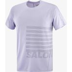Salomon Sense Aero Erkek Koşu Tişört Cosmic Sky LC2694400 - XL - Mor