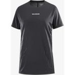Salomon Sense Aero Gfx Kadın Koşu Tişört Deep Black LC2698700 - Siyah
