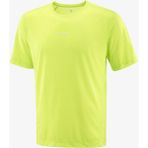 Salomon Shakeout Core Erkek Koşu Tişört Acid Lime LC2778800 - XL - Yeşil
