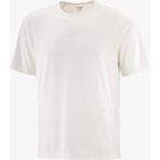 Salomon Shakeout Core Erkek Koşu Tişört Whisper White LC2639600 - Krem - 2XL