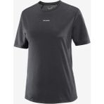 Salomon SHAKEout CORE Kadın Koşu Tişört Black LC2425200 - XL - Siyah