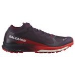 Salomon S/Lab Ultra 3 V2 Unisex Koşu Ayakkabısı, 42 EU, L47188800, Siyah, Kırmızı, Gri, Üniseks-Yetişkinler