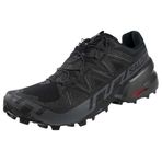 Salomon SPEEDCROSS 6 Erkek Patika Koşusu Ayakkabısı,Siyah-Kırmızı,40 EU