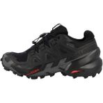 Salomon Speedcross 6 kadın spor ayakkabısı, Siyah Siyah Phantom., 36 2/3 EU