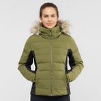 Salomon Stormcozy LC1382000 Yeşil Jacket W Kadın Kayak Ceketi
