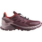 Salomon SUPERCROSS 4 GTX W Kadın Koşu/Fitness Ayakkabı Leylak-Kırmızı 36.5