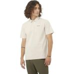 Salomon Trackline Polo Erkek Tişört - Bej