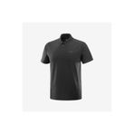 Salomon TRACKLINE POLO Erkek Tişört Black LC2439400