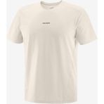 Salomon Trackline Ss Tee M Erkek T-Shirt - Bej