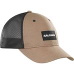 Salomon Trucker Curved Unisex Şapka - L - XL - Kahverengi - Siyah