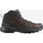 Salomon x Ultra 360 Leather Mid Gore-Tex Erkek Outdoor Botu - Koyu Kahve - Kahverengi