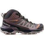 Salomon x Ultra 360 Mid Gtx Kadın Outdoor Bot – Su Geçirmez Trekking & Hiking L47448700 - Mor - Gri