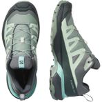 Salomon x Ultra 360 W L47739500 Yeşil Kadın Outdoor Ayakkabı Yastıklı Orta Taban ve Geri Dönüştürülmüş Malzeme