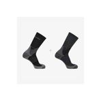 Salomon X Ultra Access Crew 2 Pack 2 Parça-Adet Unisex Çorap SİYAH