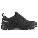 Salomon x Ward Leather Goretex Womens Walking Shoes Lastik Bağcıklı Su Geçirmez Kadın Outdoor Yürüyüş Ayakkabısı Siyah