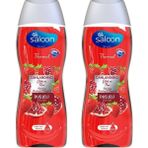 Saloon 2x450 ml Thermal Canlandırıcı Çilek Nar Duş Jeli