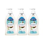 Saloon Beyaz Sabun Kokulu 3x400 ml Çoklu Paket Sıvı Sabun