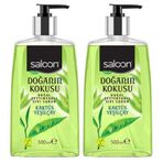 Saloon Doğanın Kokusu Kaktüs Yeşil Çay 500 ml 2'li Sıvı Sabun