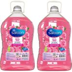 Saloon Sıvı Sabun Gül 3 Litre*2 Toplam 6 Litre Gül Kokulu Sıvı Sabun - 6 LİTRE