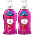 SALOON SIVI SABUN GÜL 400 ML 2li paket