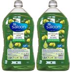 SALOON Sivi Sabun Zeytinyağli 1,5 L (2 paketi)