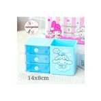 Salsepetial Cinnamoroll Kalem Kutusu Masaüstü Kalemlik Cinnamoroll Çekmeceli Kalem Kutusu Masa Üstü Organizer