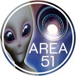 Salt Water Johnny's Coexist Area 51 UFO Çıkartması - Uzaylı Uzay Gemisi Premium Vinil Çıkartma (7,6 x 7,6 cm) | Araba Tampon Oto Camı RV Üst Gizli USAF Baz Nevada Roswell Martian ET Q Las Vegas + Better Than Magets