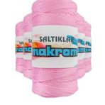 Saltıklar 1545 Pembe 100 gr 5 Adet Polyester Makrome İpi