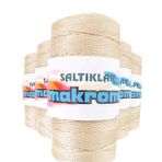 Saltıklar 230 Açık Bej 100 gr 5 Adet Polyester Makrome İpi