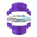 Saltıklar 4250 Mor 100 gr 5 Adet Polyester Makrome İpi