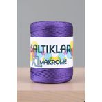 SALTIKLAR Xl Makrome 200gram 4mm - Premium Polyester Makrome Ipi 4mm Mor-4250