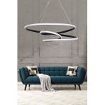 Salto Modern Sarkıt Led Avize Salon Mutfak Oda Ledli Avize