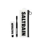 Saltrain Strong Mint Diş Macunu + Diş Fırçası Seyahat Seti - Siyah