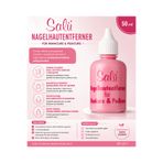 Salü Tırnak Eti Çıkarıcı 50 ml | Profesyonel Kütikül Remover | Hızlı Etki Manikür Pedikür Bakım Solüsyonu