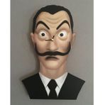 Salvador Dali Dekoratif Sarkaçlı Duvar Saati