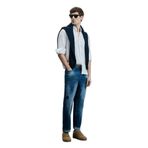 Salvator Smart Jean Erkek Pantolon Slim Fit Mavi