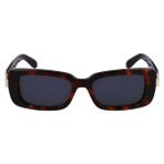 Salvatore Ferragamo 1105S C240 Unisex Güneş Gözlüğü - Kahverengi - Leopar