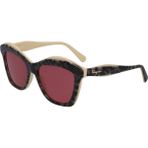 Salvatore Ferragamo S.ferragamo Sf 941S-056 54 Kadın Güneş Gözlüğü - Leopar