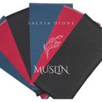Salvia Dione 6'lı Müslin Bebek Ağız Mendili Anne Bebek Emzirme Mama Salya Tükürük Ağız Silme Beslenme Bezi Mendil - 25 x 25 cm - Sky