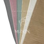 SALVIA DIONE 6lı Müslin Bebek Ağız Mendili Pamuklu Yumuşak Ağız Silme ve Temizleme Bezi Anne Bebek Bakım Bez Mendil Seti Tükürük Salya Bebek Banyo Kurulama Bezleri 15x30% 100 Pamuk 6 Adet Müslin Ağız Bezi Seti