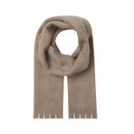 SALVIA DIONE Erkek Atkı Polar Uzun Soğuk Geçirmez Kalın Kaşkol Kışlık Şal Soft Boyun Atkısı Sıcak Tutan Boyunluk Örme Uzun Polar Boyun Bandanası 195 cm (Bej)