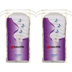 Salvin 50 gr Hidrofil Pamuk 2 Adet Yumuşak Özellikli Makyaj Temizleme Mendilleri