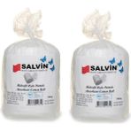Salvin Hidrofil Rulo Pamuk 1 kg 1000 gr 2 Adet Tiftiksiz Yüksek Emicilik Özelliği ile Temizlik İçin